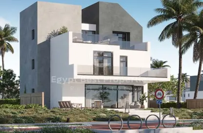 Villa - 5 Bedrooms - 6 Bathrooms for sale in Rivers - New Zayed City - Sheikh Zayed City - Giza