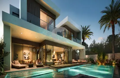 Villa - 5 Bedrooms - 6 Bathrooms for sale in Solana - New Zayed City - Sheikh Zayed City - Giza