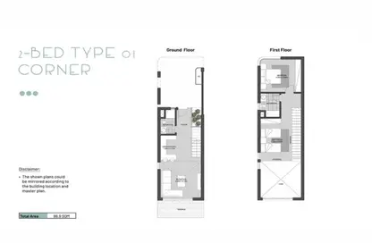 Chalet - 2 Bedrooms - 2 Bathrooms for sale in June - Ras Al Hekma - North Coast