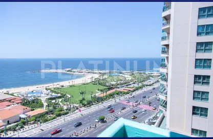 شقة - 2 غرف نوم - 2 حمامات للايجار في سان ستيفانو جراند بلازا - سان ستيفانو - حي شرق - الاسكندرية