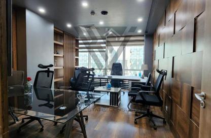Office Space - Studio - 1 Bathroom for rent in Trivium Business Complex - North Teseen St. - The 5th Settlement - New Cairo City - Cairo
