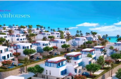 Townhouse - 4 Bedrooms - 5 Bathrooms for sale in Naia bay - Ras Al Hekma - North Coast