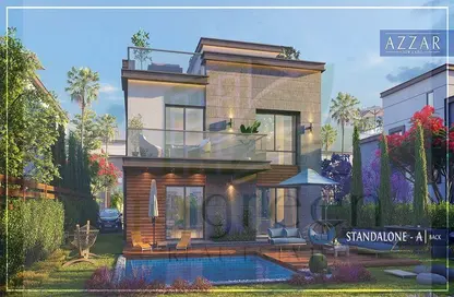 Villa - 6 Bedrooms - 6 Bathrooms for sale in Azzar - 5th Settlement Compounds - The 5th Settlement - New Cairo City - Cairo