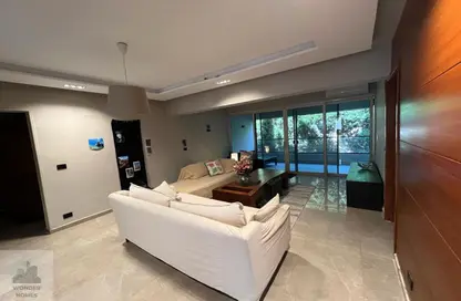 Roof - 2 Bedrooms - 2 Bathrooms for rent in Degla Square - Degla - Hay El Maadi - Cairo