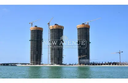 Apartment - 1 Bedroom - 1 Bathroom for sale in The Gate Towers - New Alamein City - North Coast