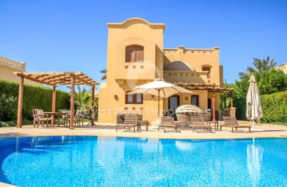 Townhouse - 2 Bedrooms - 2 Bathrooms for sale in Kamaran - Al Gouna - Hurghada - Red Sea