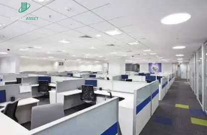 Office Space - Studio - 4 Bathrooms for rent in V90 - North Teseen St. - The 5th Settlement - New Cairo City - Cairo