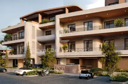Apartment - 2 Bedrooms - 2 Bathrooms for sale in Crescent Walk - 5th Settlement Compounds - The 5th Settlement - New Cairo City - Cairo