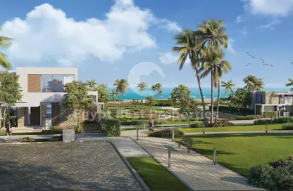 Chalet - 3 Bedrooms - 3 Bathrooms for sale in Azha North - Ras Al Hekma - North Coast