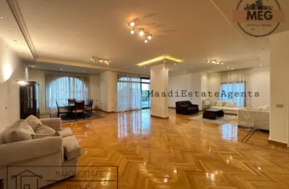 Apartment - 3 Bedrooms - 3 Bathrooms for rent in Sarayat Al Maadi - Hay El Maadi - Cairo