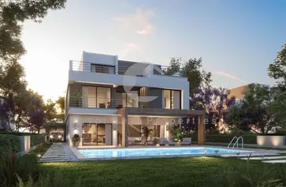 Twin House - 5 Bedrooms - 5 Bathrooms for sale in Palm Hills New Cairo - 5th Settlement Compounds - The 5th Settlement - New Cairo City - Cairo