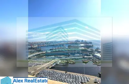 Apartment - 2 Bedrooms - 2 Bathrooms for rent in Al Geish Road - El Anfoshy - Hay El Gomrok - Alexandria