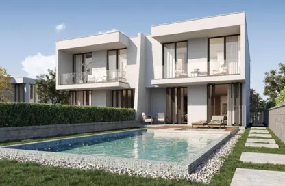 Twin House - 5 Bedrooms - 5 Bathrooms for sale in Direction White - Ras Al Hekma - North Coast