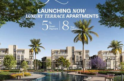 Apartment - 2 Bedrooms - 2 Bathrooms for sale in Garden Lakes - 6 October Compounds - 6 October City - Giza