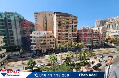 شقة - 2 غرف نوم - 2 حمامات للبيع في طريق ابو قير - زيزينيا - حي شرق - الاسكندرية