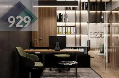 Office Space - Studio - 1 Bathroom for rent in Bank Center Street - South Teseen St. - The 5th Settlement - New Cairo City - Cairo