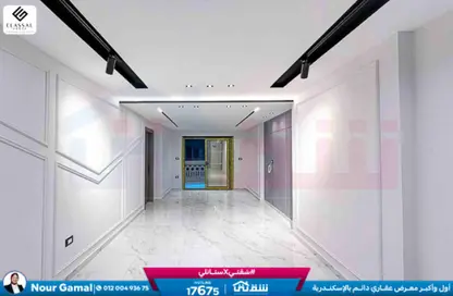 شقة - 3 غرف نوم - 2 حمامات للبيع في شارع الطفولة السعيدة - سيدي بشر - حي اول المنتزة - الاسكندرية