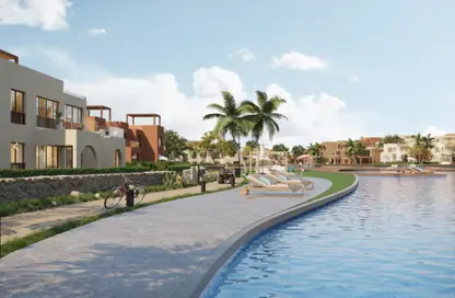 Apartment - 2 Bedrooms - 2 Bathrooms for sale in Shedwan Resort - Al Gouna - Hurghada - Red Sea