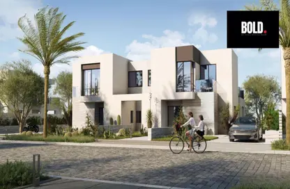 Twin House - 3 Bedrooms - 3 Bathrooms for sale in Solana - New Zayed City - Sheikh Zayed City - Giza
