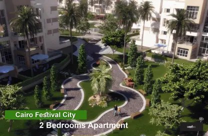 Apartment - 2 Bedrooms - 3 Bathrooms for rent in Cairo Festival City - North Investors Area - New Cairo City - Cairo