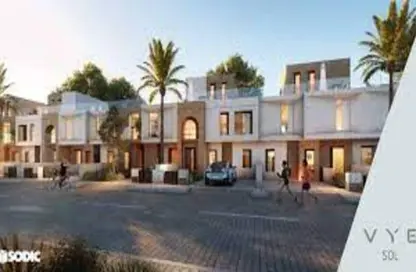 Townhouse - 4 Bedrooms - 4 Bathrooms for sale in Vye Sodic - New Zayed City - Sheikh Zayed City - Giza