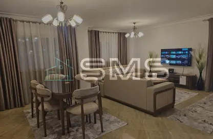 Apartment - 2 Bedrooms - 2 Bathrooms for rent in Bank Center Street - South Teseen St. - The 5th Settlement - New Cairo City - Cairo