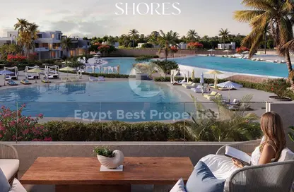 Chalet - 2 Bedrooms - 3 Bathrooms for sale in Beit Al Bahr - Sidi Heneish - North Coast