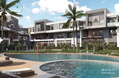 Apartment - 2 Bedrooms - 1 Bathroom for sale in Magawish Resort - Hurghada Resorts - Hurghada - Red Sea
