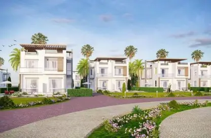Apartment - 2 Bedrooms - 2 Bathrooms for sale in Crescent Walk - 5th Settlement Compounds - The 5th Settlement - New Cairo City - Cairo