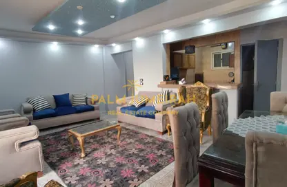 Apartment - 2 Bedrooms - 2 Bathrooms for rent in Al Geish Road - Laurent - Hay Sharq - Alexandria