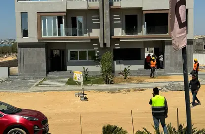 Twin House - 4 Bedrooms - 5 Bathrooms for sale in Zayed Dunes - 6th District - Sheikh Zayed City - Giza