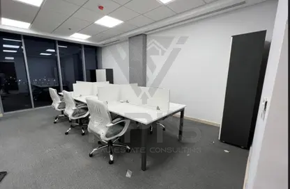 Office Space - Studio - 1 Bathroom for rent in Cairo Festival City - North Investors Area - New Cairo City - Cairo