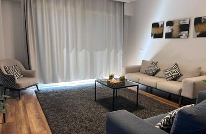 Apartment - Studio - 1 Bathroom for rent in Palm Hills Village Gate - South Investors Area - New Cairo City - Cairo