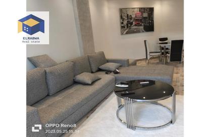 Apartment - 1 Bedroom - 1 Bathroom for rent in Talaat Mostafa St. - Rehab City Fifth Phase - Al Rehab - New Cairo City - Cairo