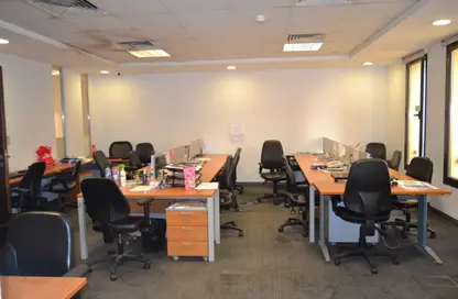 Full Floor - Studio - 3 Bathrooms for rent in Bank Center Street - South Teseen St. - The 5th Settlement - New Cairo City - Cairo