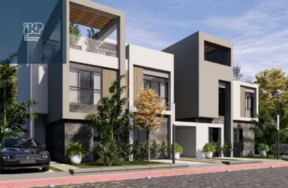 Townhouse - 3 Bedrooms - 4 Bathrooms for sale in The City of Odyssia - Mostakbal City Compounds - Mostakbal City - Future City - Cairo