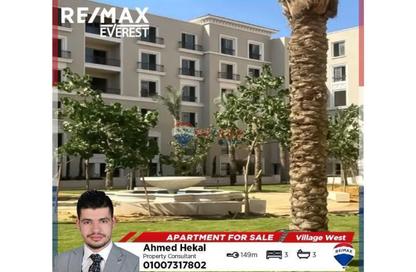شقة - 3 غرف نوم - 3 حمامات للبيع في فيلدج ويست - كمبوندات الشيخ زايد - الشيخ زايد - الجيزة