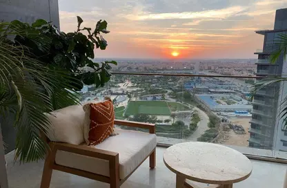 Duplex - 2 Bedrooms - 3 Bathrooms for sale in Park Side Residence - Zed Towers - Sheikh Zayed Compounds - Sheikh Zayed City - Giza