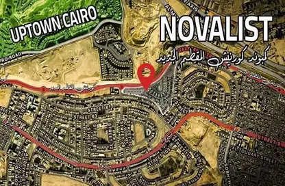 شقة - 2 غرف نوم - 2 حمامات للبيع في فورتين جولف ريزيدنس - اب تاون كايرو - المقطم - القاهرة