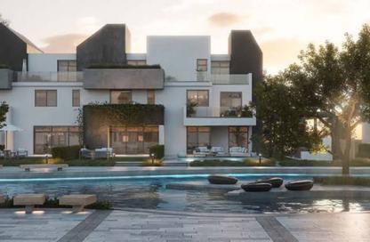 Townhouse - 4 Bedrooms - 4 Bathrooms for sale in Rivers - New Zayed City - Sheikh Zayed City - Giza