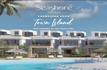 Townhouse - 4 Bedrooms - 4 Bathrooms for sale in Seashore - Ras Al Hekma - North Coast