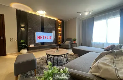 شقة - 2 غرف نوم - 2 حمامات للايجار في فيلدج جيت - المستثمرين الجنوبية - مدينة القاهرة الجديدة - القاهرة