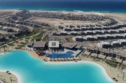 منزل مزدوج - 3 غرف نوم - 4 حمامات للبيع في سوان ليك الساحل الشمالي - قسم الضبعة - الساحل الشمالي