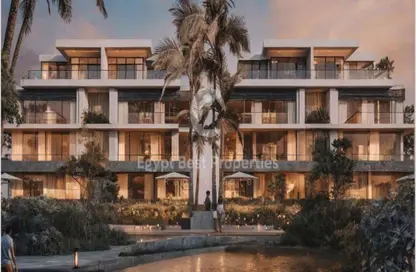 Apartment - 2 Bedrooms - 2 Bathrooms for sale in Creek Town - The 1st Settlement - New Cairo City - Cairo