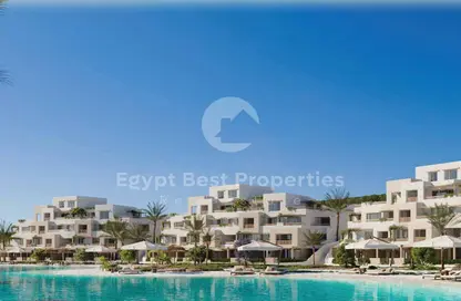 شاليه - 3 غرف نوم - 4 حمامات للبيع في هاسيندا وترز - قسم الضبعة - الساحل الشمالي
