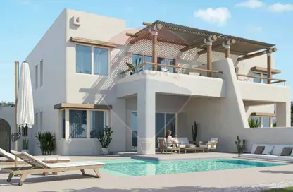 شاليه - 2 غرف نوم - 2 حمامات للبيع في هاسيندا وترز - قسم الضبعة - الساحل الشمالي