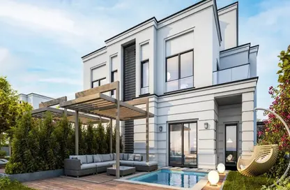 فيلا - 3 غرف نوم - 3 حمامات للبيع في نايا ويست - كمبوندات الشيخ زايد - الشيخ زايد - الجيزة