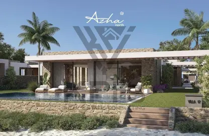 Chalet - 2 Bedrooms - 1 Bathroom for sale in Azha North - Ras Al Hekma - North Coast