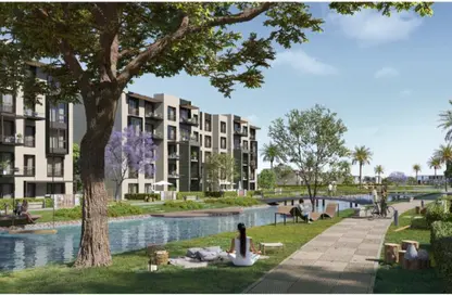 Apartment - 2 Bedrooms - 2 Bathrooms for sale in Garden Lakes - 6 October Compounds - 6 October City - Giza
