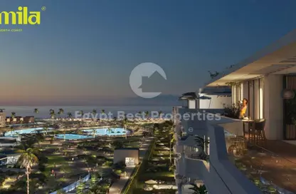 Chalet - 2 Bedrooms - 2 Bathrooms for sale in Beit Al Bahr - Sidi Heneish - North Coast